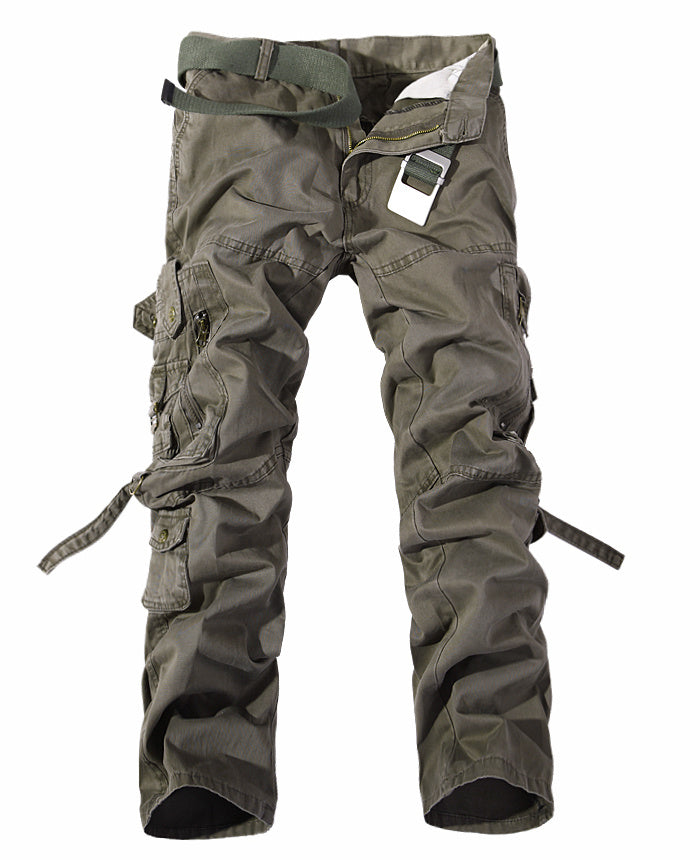 Multi-pocket Cargo Pants Washed Hot Sale Cargo Pants
